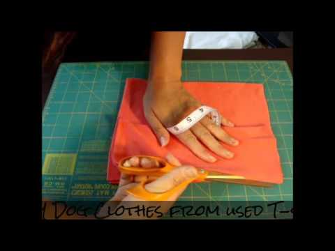 017 How to Create Dog Clothes from Used T shirt   DIY Dog Clothes 21 05 2016 360p’