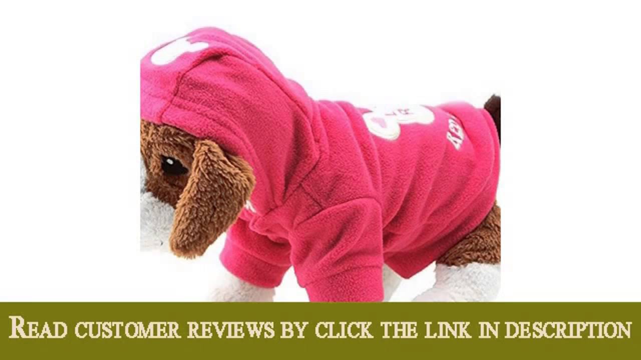 ALK Winter Autumn Spring Pet Clothes Warm Dog Hoodies Black XS Product images