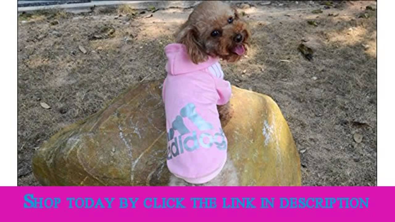 Angel Mall Adidog Hoodie Pet Clothes Dog Sweater Puppy Sweatshirt Warm Top List