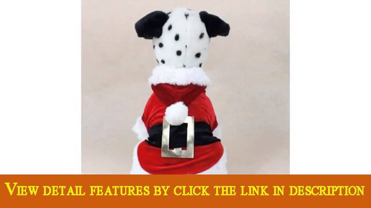 Colorfulhouse Christmas Dog Clothes Santa Dog Costumes Pet Apparel New Deal