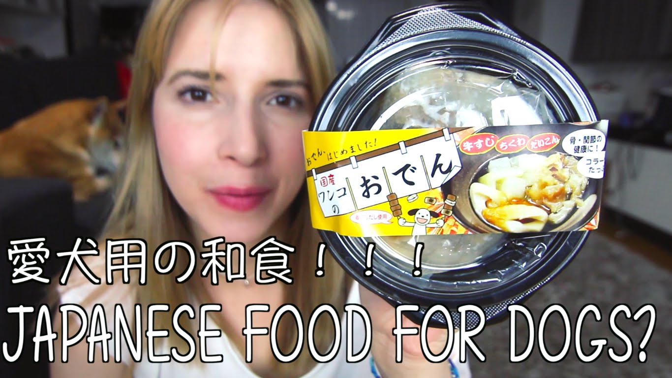 Japanese Food For Dogs! ご愛犬用の和食見つけました！