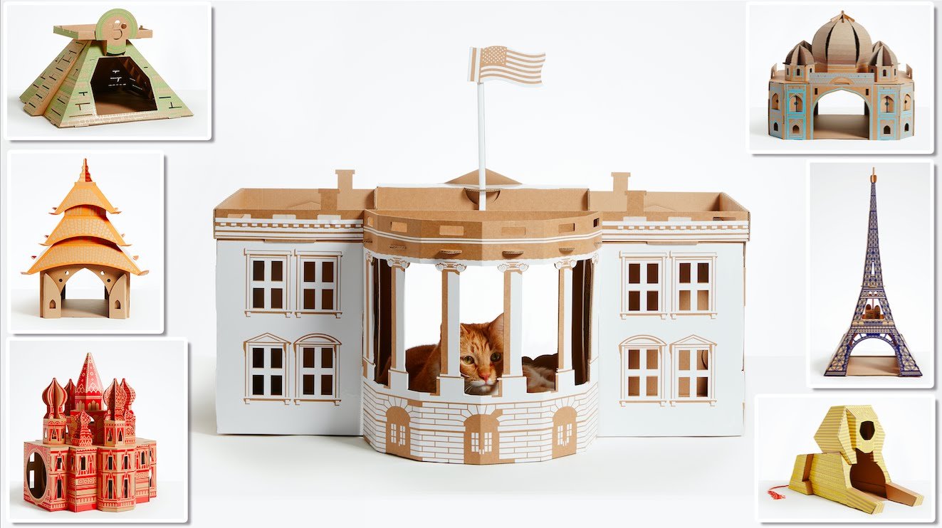 Landmarks by Poopy Cat – play houses for cats, dogs & small pets