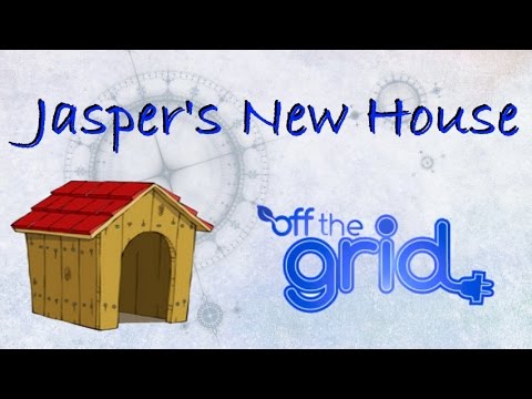 Off grid dog house build – Getting Jasper’s house ready for bad weather