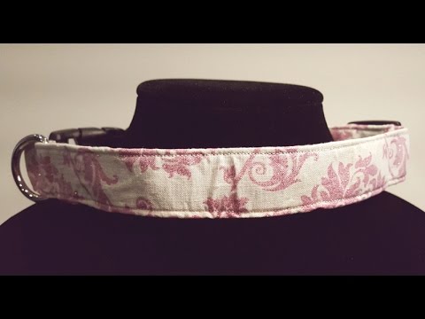 Pink Glitter Dog Collar