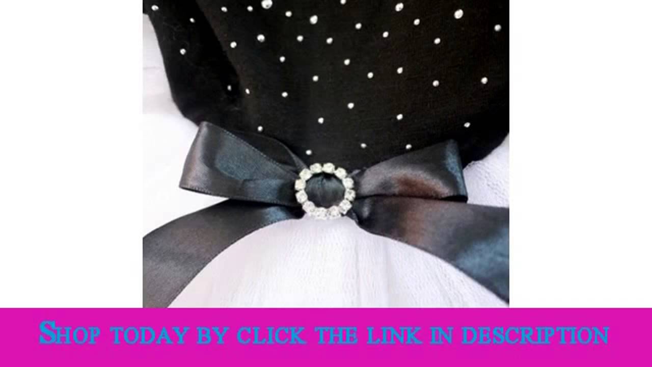 Urparcel Dog Cat Bling Bow Tutu Dress Lace Skirt Pet Puppy Clothes Pri Best