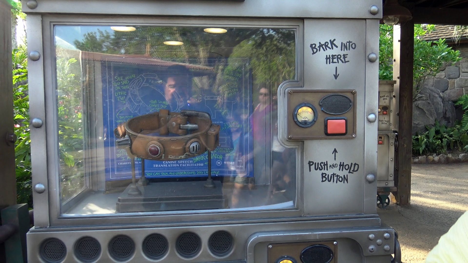 BARK-O-LATOR – UP Dog Collar Barking Decipher Machine – Disney’s Animal Kingdom