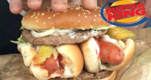Burger King ULTIMATE DOUBLE WHOPPER DOG BURGER *Food Challenge*