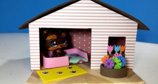 DIY LPS Doll Dog House