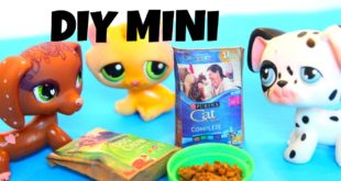 DIY Realistic miniature dog food | Dollhouse DIY