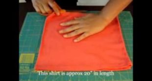 Dog Clothes: Make Easy 5min Pattern Free Spaghetti Shirt for Dogs /dog