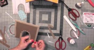 Dog House Box and Mini Album Tutorial Video 8
