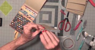 Dog House Box and Mini Album Tutorial Video 11