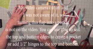 Dog House Box & Mini Album Tutorial Video 13