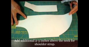 Dogs:  ✂ How To Make Easy Free Dog Clothes Cutting Pattern for Homemade Clothing