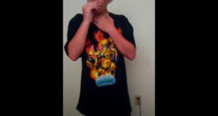 Eating dog food challenge
