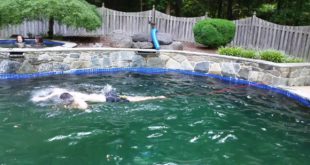 Freestyle in small pool