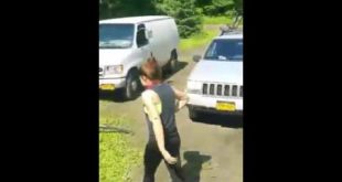 Girl Attempts Dog Shock Collar Challenge