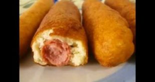 How To Make Easy Corn Dog Batter Food Recipes Cooking