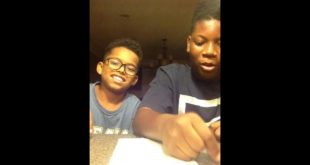 Me and my brother do the dog food challenge
