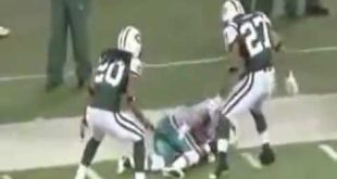 New York Jets Coach Trips Dolphin Player   Rex Ryan In Dog House
