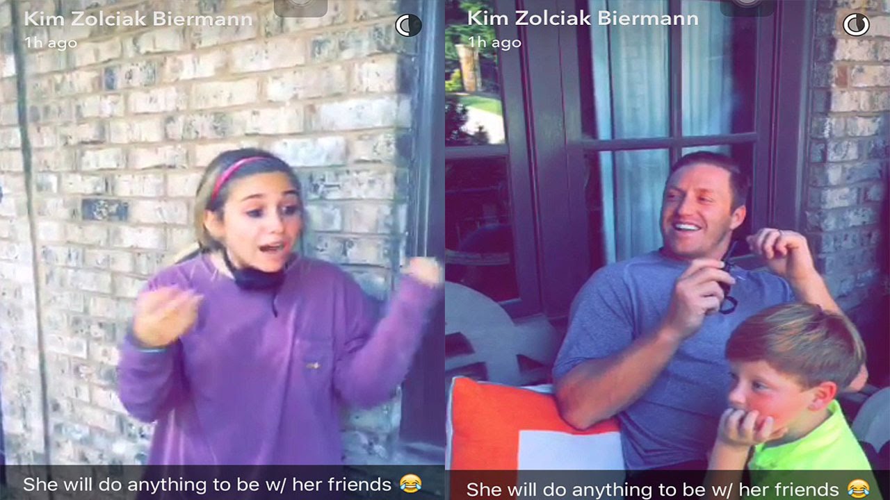Ouch! Kim Zolciak shares Snapchat video of daughter Ariana being zapped with electric dog collar
