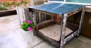 Pallet Dog House DIY Bilder