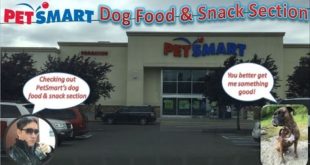 PetSmart Dog Food & Snack Section