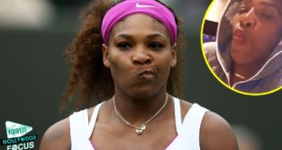 Serena Williams Eats Dog Food On Snapchat