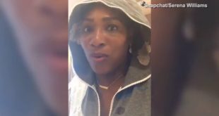 Serena Williams eats hotel’s dog food and gets sick