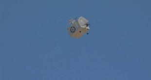 Snoopy and his flying dog house fly at the SCCMAS air show True HD