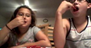 Takis challenge whoever loses eats 5 pecies of dog food