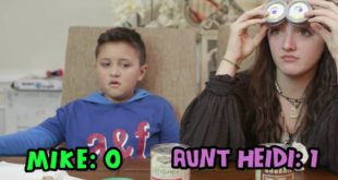 WET DOG FOOD CHALLENGE! Beware: Snot, Vomit & Tears! (FUNnel Vision Cry Babies w/ Aunt Heidi)
