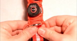 How to Wrap an L E D  Dog Collar with Paracord   BoredParacord